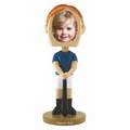 Girl's Softball Single Bobble Head